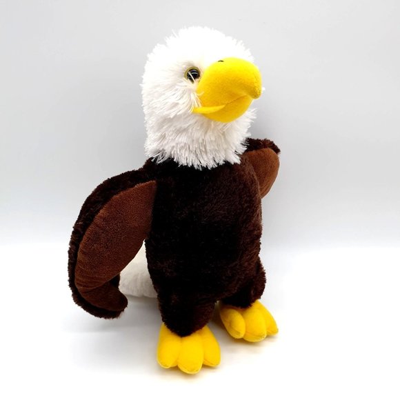 Eagle Plush Destination Nation Toy Plush Cleaned Sanitized Endangered Bird USA - Picture 1 of 9